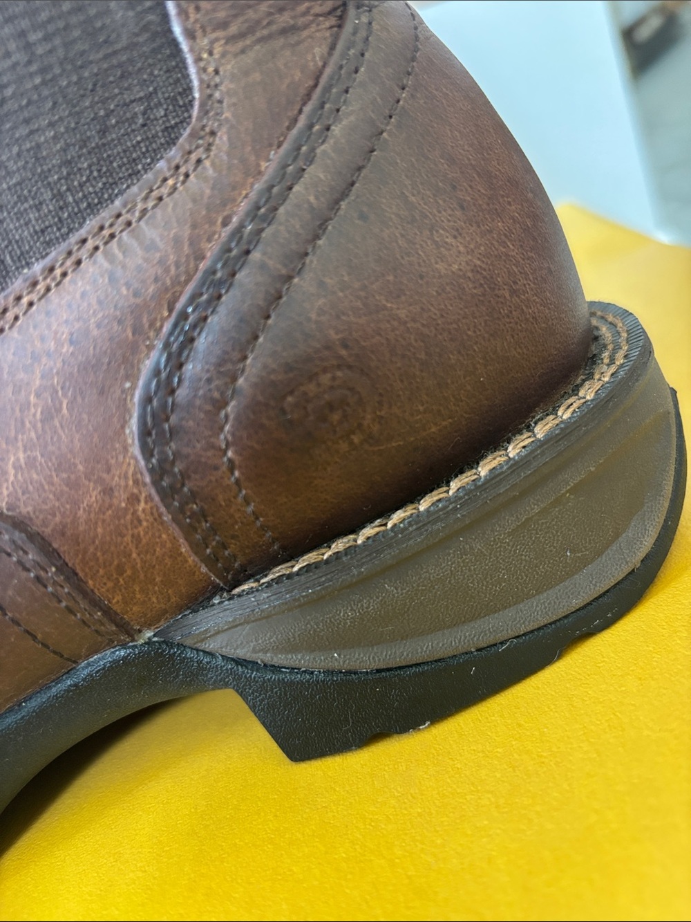Durango Men’s Slip-On Leather Boots - Picture 10 of 10